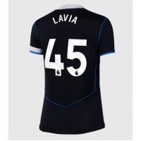 Chelsea Romeo Lavia #45 Tretí Ženy futbalový dres 2025-26 Krátky Rukáv